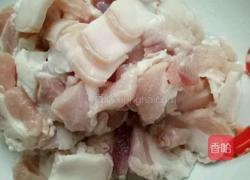 豆角炒肉的做法图解3