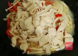 白玉菇炒鸡脯的做法图解7