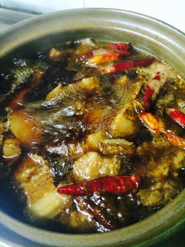 煮沸关小火炖40分钟