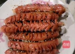 平底锅版烤肠的做法图解5