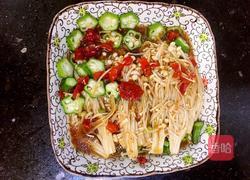 蚝油凉拌金针菇的做法图解9