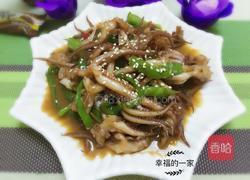 青椒鱿鱼的做法图解4