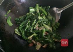 油麦菜炒香菇的做法图解6