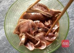 酱炒肝片的做法图解4