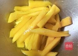 芒果拌黄瓜石花菜的做法图解3