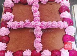 巧克力慕斯水果蛋糕的做法图解20