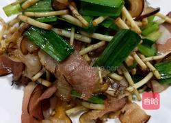 折耳根炒腊肉的做法图解6