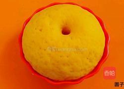 南瓜小卷帘花卷的做法图解3