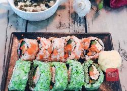 金枪鱼蔬菜包饭的做法图解8