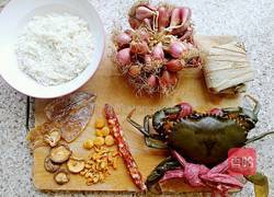 糯米蒸膏蟹的做法图解1