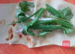 煎干豆腐卷的做法图解3