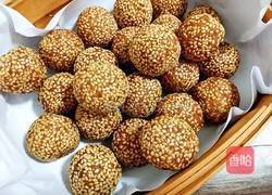 南瓜芝麻圆的做法图解15