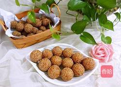 南瓜芝麻圆的做法图解17