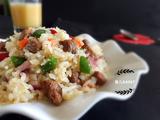 牛肉粒杂蔬炒饭的做法[图]