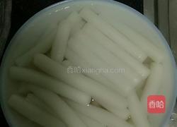 梭子蟹炒年糕的做法图解2