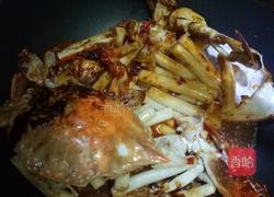 梭子蟹炒年糕的做法图解6