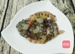 牛肝菌排骨干贝海虾粥的做法图解3