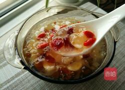 蔓越莓桃胶百合银耳羹的做法图解15