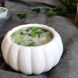 芹菜豆干粥的做法[图]