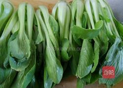 蒜香上海青的做法图解1