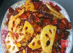 脆藕香辣风干肠的做法图解9