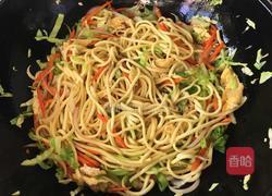 素炒面条的做法图解5