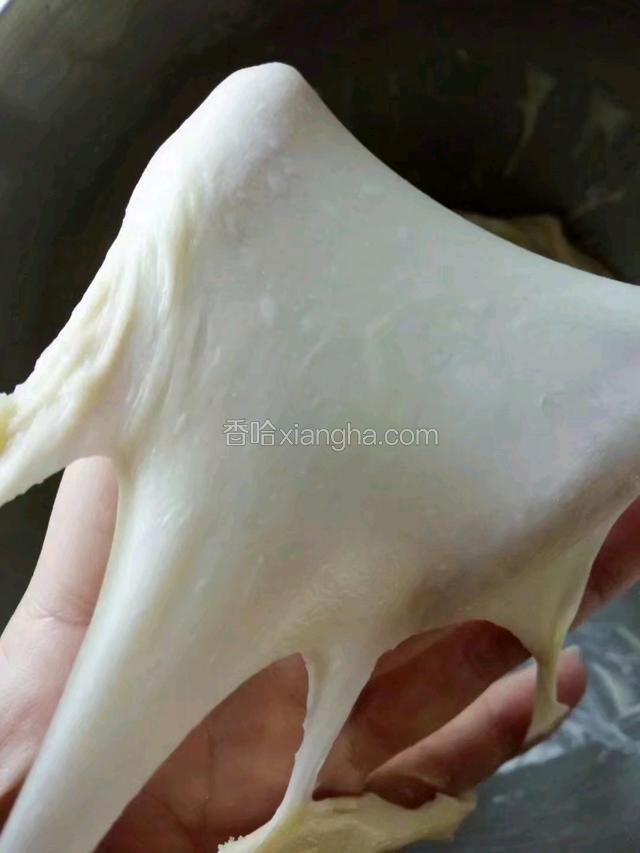 直到揉成结实并有弹性，破口边缘光滑的膜就ok啦。（餐包其实无需手套膜）