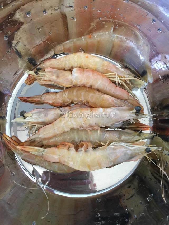 白虾洗净