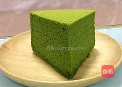 抹茶戚风蛋糕的做法图解16