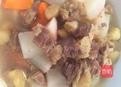 牛肉炖萝卜土豆的做法图解4