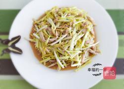 蒜黄肉丝的做法图解5