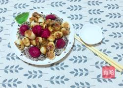 酸甜芝麻蛋的做法图解2