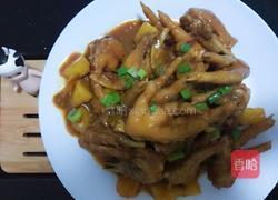 香辣鸡爪煲的做法图解4