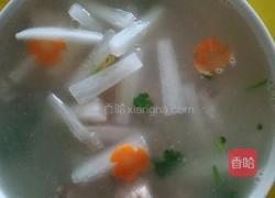 白萝卜排骨汤的做法图解5