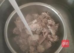 榴莲皮排骨汤的做法图解6