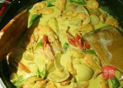 咖喱虾的做法图解7