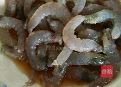 虾仁炒姣白的做法图解1