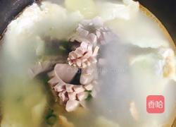 腰花菠菜鸡蛋汤的做法图解17