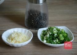 蘑菇酿肉的做法图解4