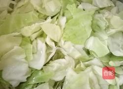 包菜炖粉条的做法图解1