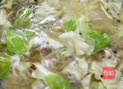 包菜炖粉条的做法图解6