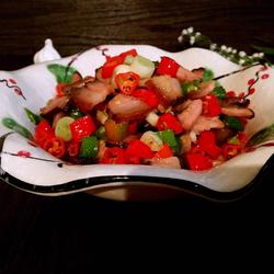 辣炒熏肉的做法[图]