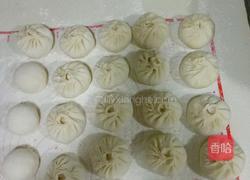 芝麻叶肉包的做法图解7