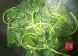 凉拌红薯叶粉丝的做法图解5