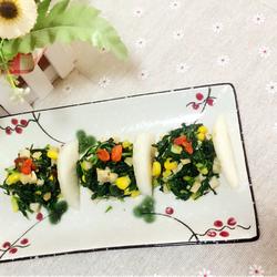 粟米拌马兰的做法[图]