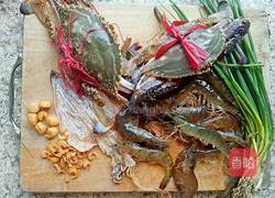 鲜香虾蟹粥的做法图解1