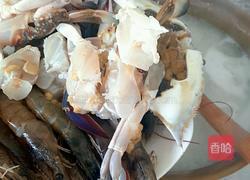 鲜香虾蟹粥的做法图解7