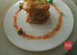 椒盐莲藕夹的做法图解3