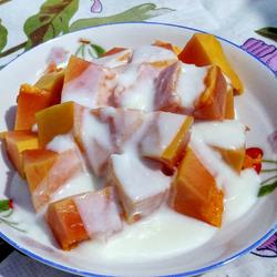 木瓜酸奶的做法[图]