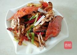 蟹炒年糕的做法图解20